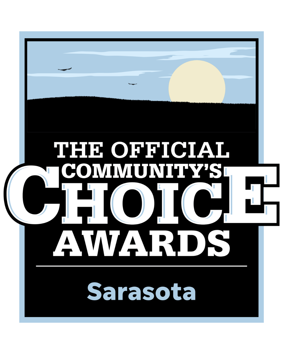 Eternal MedSpa Sarasota Community Choice Awards Top 3 Finalist recognition